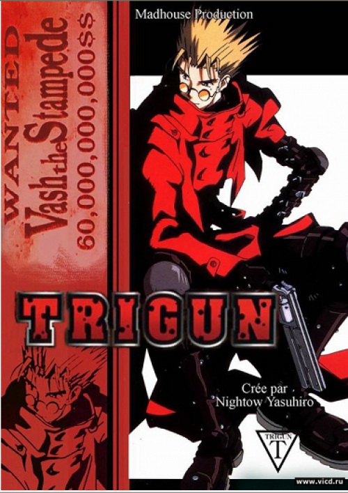 Триган / Trigun (Нисимура Сатоси) [1998 г., Фантастика, боевик, комедия, постапокалиптика, DVD5]
