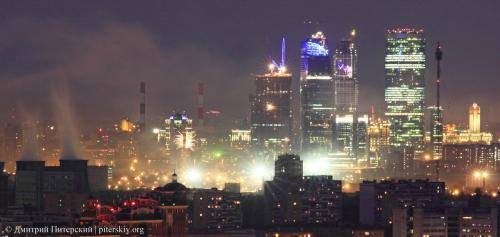 Москва с крыши здания II (от RG Фотокоры)