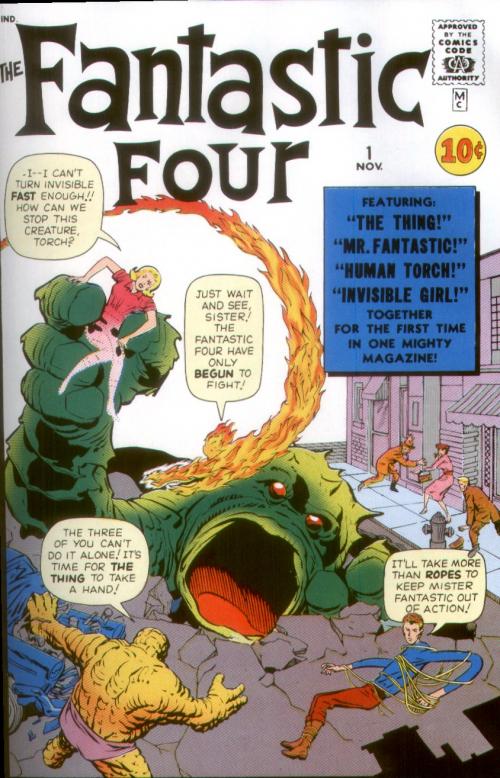 Фантастическая четверка / Fantastic four (1-500) [ENG, 1961]